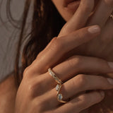 By Charlotte With Freedom I Become Ring in 18K Gold Vermeil