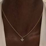 By Charlotte With Grace, I Rise Necklace in 18K Gold Vermeil