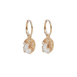 By Charlotte With Wings I Fly Hoops in 18K Gold Plated