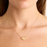 By Charlotte Lotus Necklace in 18k Gold Vermeil