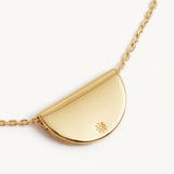 By Charlotte Lotus Necklace in 18k Gold Vermeil