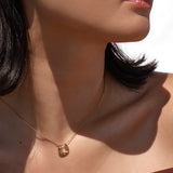 By Charlotte Lucky Horseshoe Necklace in 18k Gold Vermeil