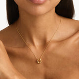 By Charlotte Lucky Horseshoe Necklace in 18k Gold Vermeil