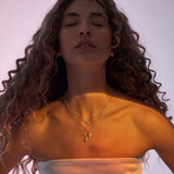 By Charlotte Quiet Radiance Necklace in 18k Gold Vermeil - detail view