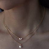 By Charlotte Whispers of Love Necklace in 18k Gold Vermeil