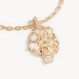 By Charlotte You Are Magic Zodiac Necklace Leo in 18k Gold Vermeil