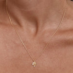 By Charlotte You Are Magic Zodiac Necklace Leo in 18k Gold Vermeil - styled look