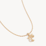 By Charlotte You Are Magic Zodiac Necklace Libra in 18k Gold Vermeil - detail view