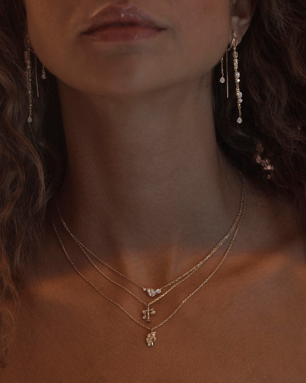 By Charlotte You Are Magic Zodiac Necklace Libra in 18k Gold Vermeil - outfit inspiration
