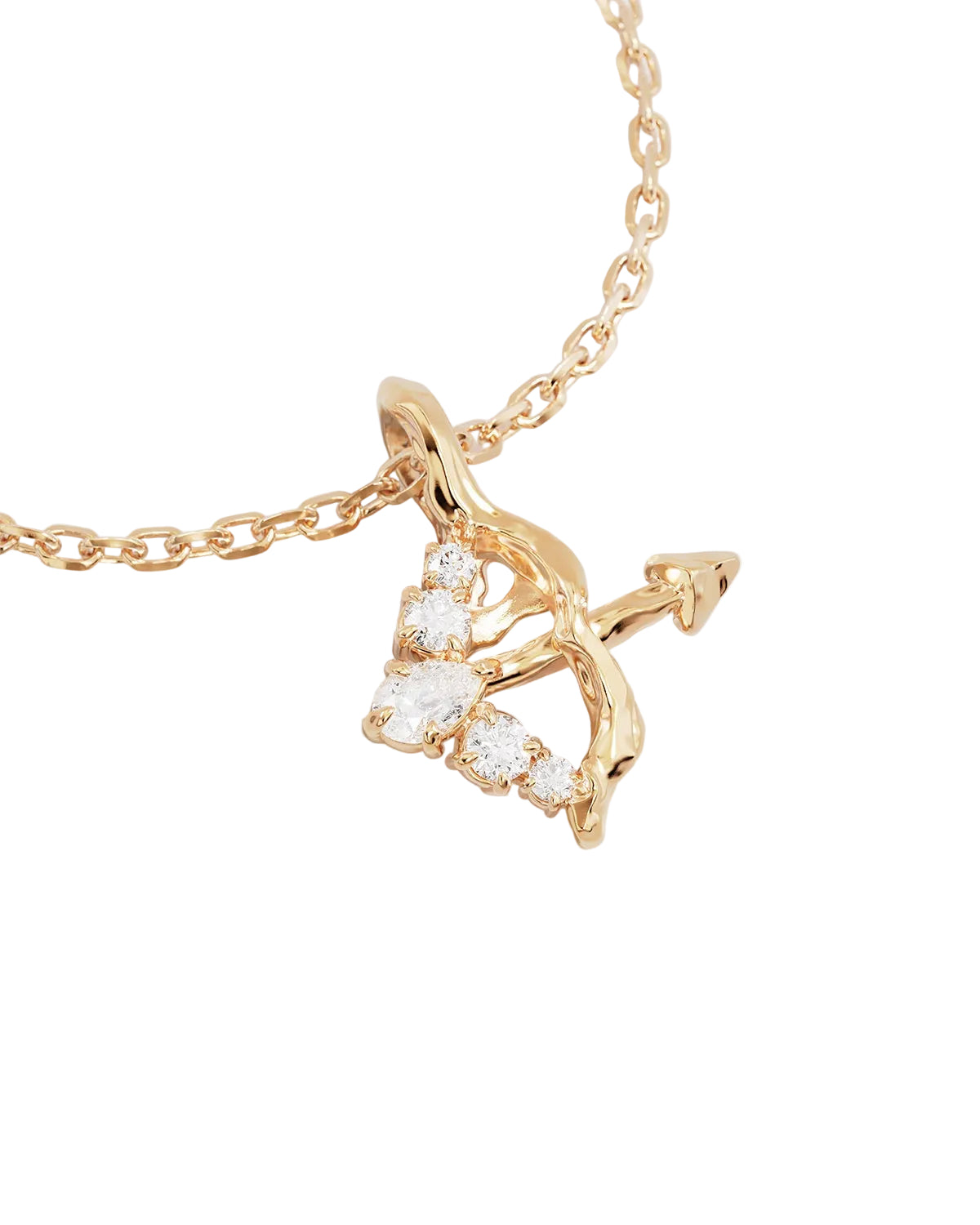 By Charlotte You Are Magic Zodiac Necklace Sagittarius in 18k Gold Vermeil