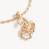 By Charlotte You Are Magic Zodiac Necklace Scorpio in 18k Gold Vermeil