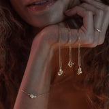 By Charlotte You Are Magic Zodiac Necklace Sagittarius in 18k Gold Vermeil - detail view