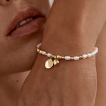 By Charlotte Love Unbound Pearl Bracelet in 18K Gold Vermeil