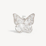 By Charlotte I Believe I Become Stud Earrings in Silver