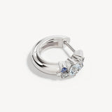 By Charlotte I Breathe, I Become Hoops in Sterling Silver