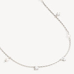 By Charlotte Moonlit Bloom Pearl Choker in Silver
