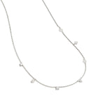 By Charlotte Moonlit Bloom Pearl Choker in Silver
