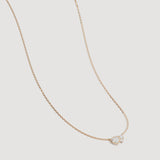 By Charlotte Dream Lover Heart Necklace in 18K Gold Vermeil