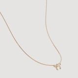 By Charlotte Forever More Bow Necklace in 18K Gold Vermeil