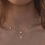 By Charlotte Forever Yours Charm Choker in 18K Gold Vermeil