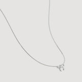 By Charlotte Forever More Bow Necklace in Sterling Silver