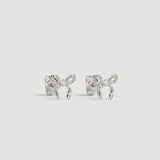 By Charlotte Forever More Bow Stud Earrings in Sterling Silver
