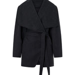 Camilla and Marc Audrey Wrap Jacket in Charcoal