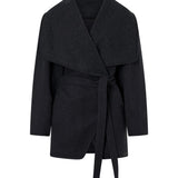 Camilla and Marc Audrey Wrap Jacket in Charcoal