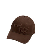 Camilla and Marc Maren Embroidered Cap in Chocolate