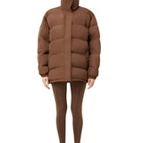 Camilla and Marc Alcove Puffer Jacket in Chestnut
