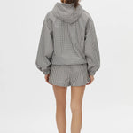 Camilla and Marc Pierce Check Anorak in Birch Check