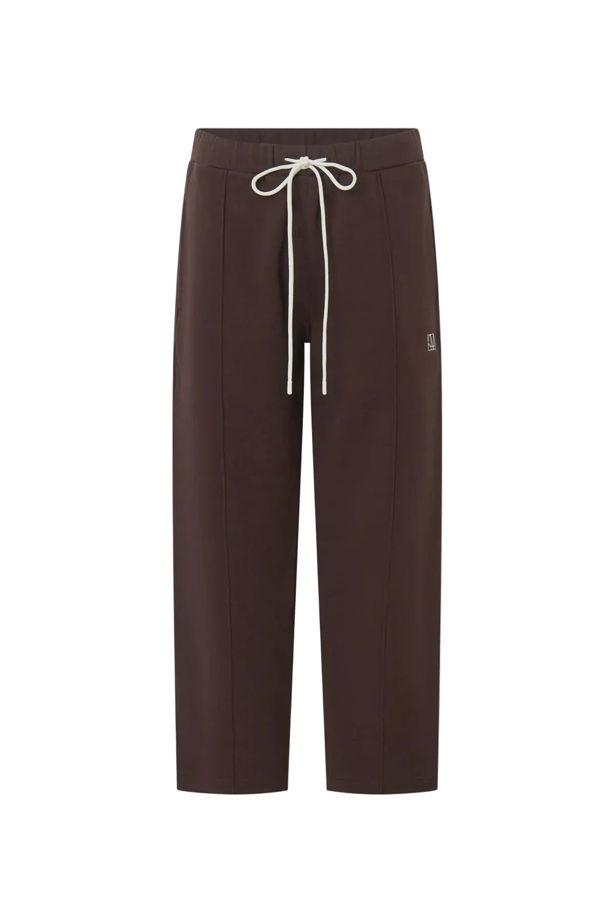 Camilla and Marc Zylus Track Pant in Chocolate and White