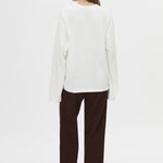 Camilla and Marc Zylus Track Pant in Chocolate and White