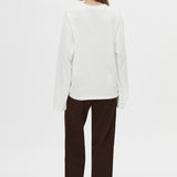 Camilla and Marc Zylus Track Pant in Chocolate and White