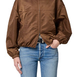 Citizens of Humanity Barracuta Bubble Jacket in Toffee
