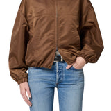Citizens of Humanity Barracuta Bubble Jacket in Toffee