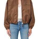 Citizens of Humanity Barracuta Bubble Jacket in Toffee - outfit inspiration