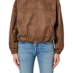 Citizens of Humanity Barracuta Bubble Jacket in Toffee - detail view