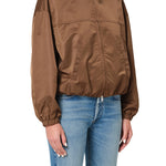 Citizens of Humanity Barracuta Bubble Jacket in Toffee - styled look