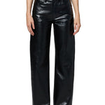 Agolde Arc Jean 32 Recycled Leather in Detox