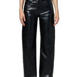 Agolde Arc Jean 32 Recycled Leather in Detox