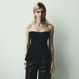 Agolde Arc Jean 32 Recycled Leather in Detox