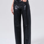 Agolde Arc Jean 32 Recycled Leather in Detox