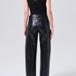 Agolde Arc Jean 32 Recycled Leather in Detox