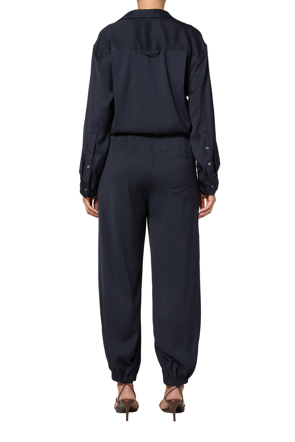 Citizens Of Humanity Bubble Pull On In Portofino Twill in Navy
