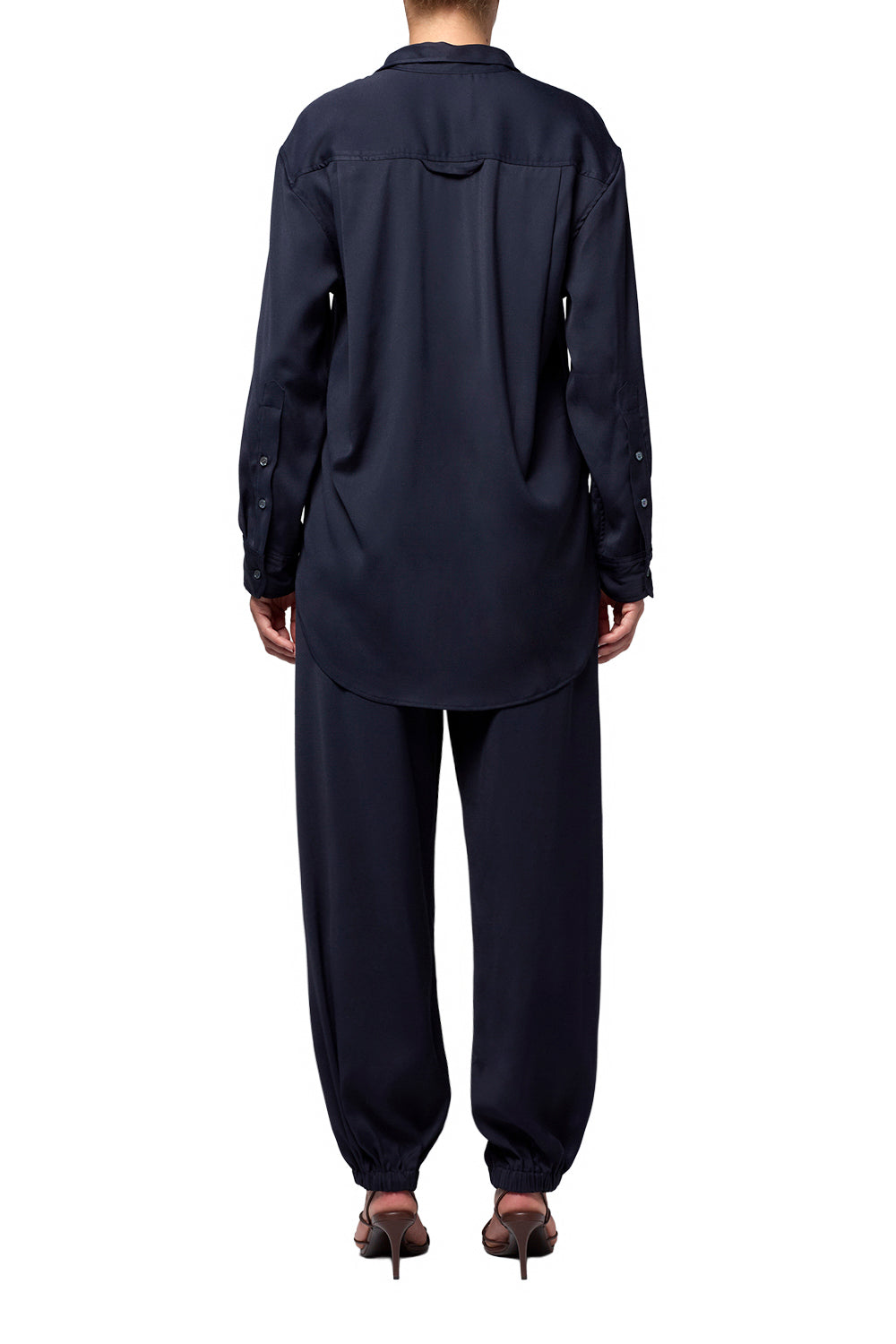 Citizens Of Humanity Bubble Pull On In Portofino Twill in Navy