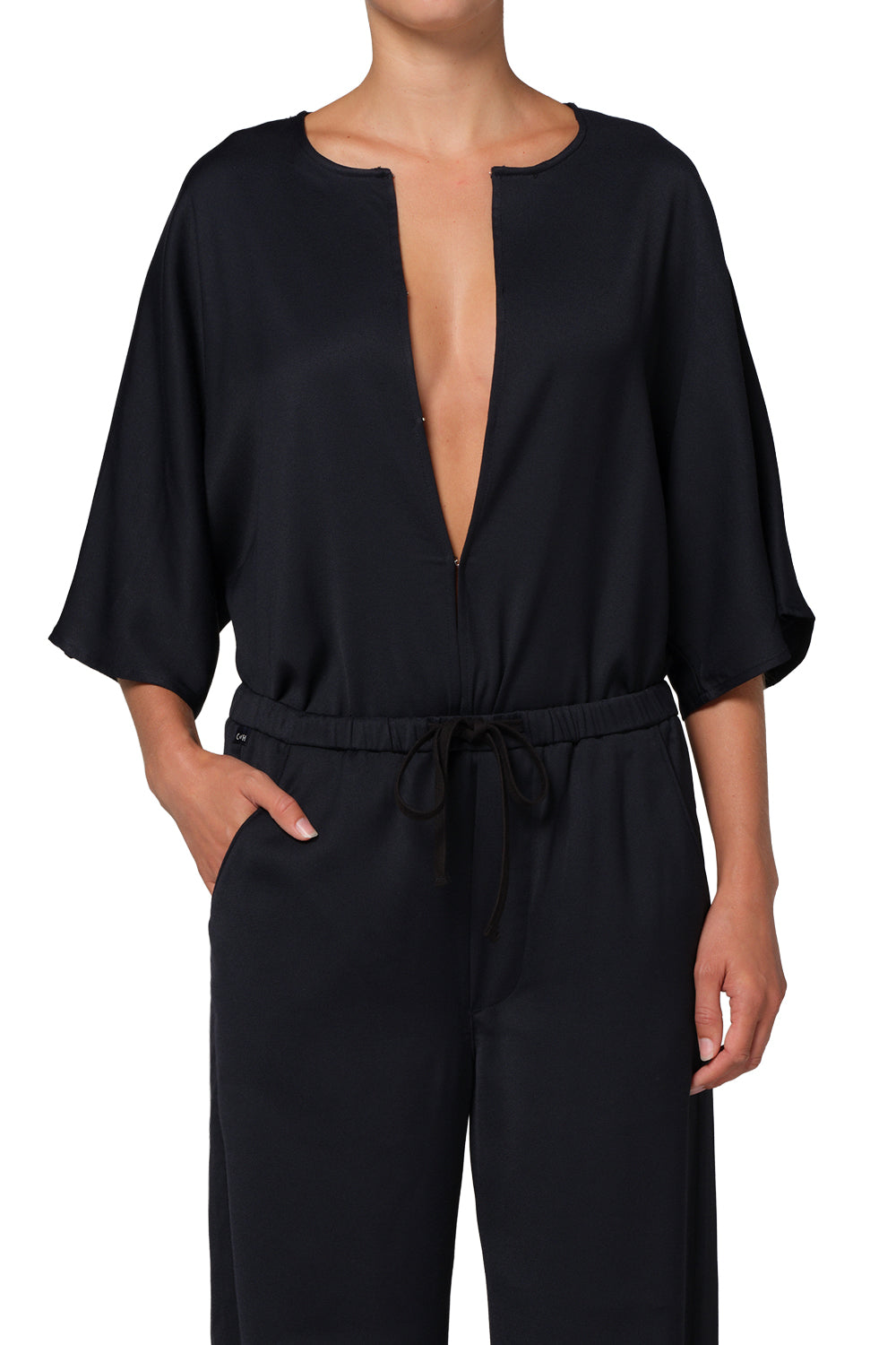 Citizens Of Humanity Franca Shirt In Portofino Twill in Navy