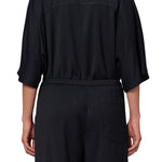 Citizens Of Humanity Franca Shirt In Portofino Twill in Navy
