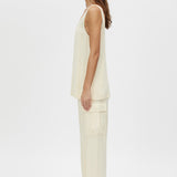 Camilla and Marc Allegro Satin Pant in Cream