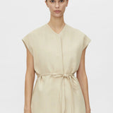 Camilla and Marc Noguchi Vest in Wheat